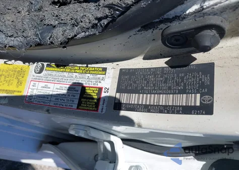 2021 Toyota Camry Se z USA, uszkodzony, nr VIN 4T1G11AK8MU606979